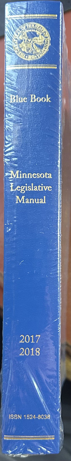Retired Minnesota Legislative Manual Blue Book 2017-18 New; Historical Photos